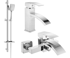 Mexen Libra DQ62 koupelnová sada, chrom - 745103DQ62-00