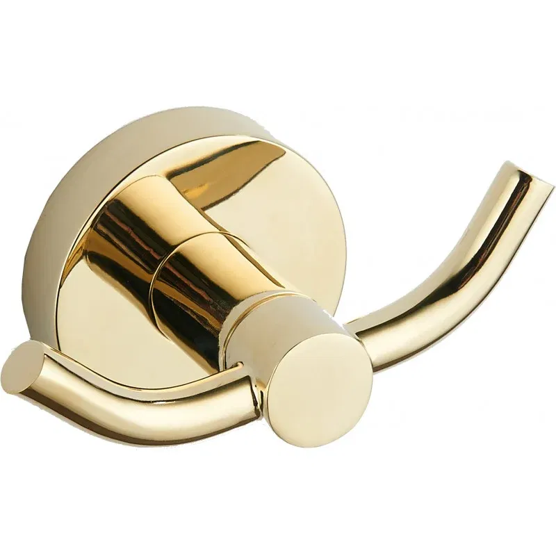 Mexen Remo dvojitý háček na ručník, zlatý - 70507352-50