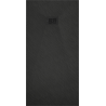Mexen Hugo obdélníkový sprchový kout SMC 170 x 80 cm, černý, krycí panel černý - 42708017-B