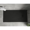 Mexen Hugo obdélníkový sprchový kout SMC 170 x 80 cm, černý, krycí panel černý - 42708017-B
