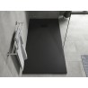 Mexen Hugo obdélníková sprchová vanička SMC 180 x 90 cm, černá, černý kryt - 42709018-B