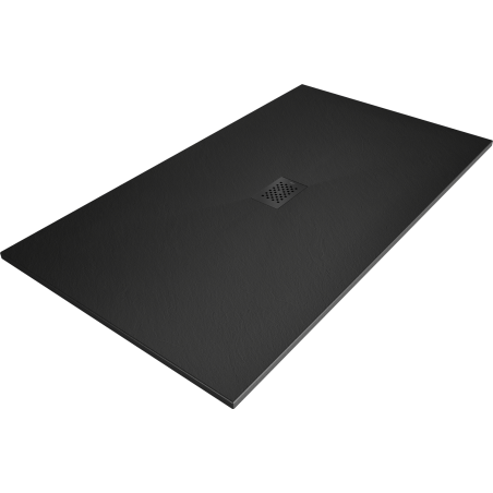 Mexen Hugo obdélníkový sprchový kout SMC 170 x 100 cm, černý, kryt černý - 42701017-B