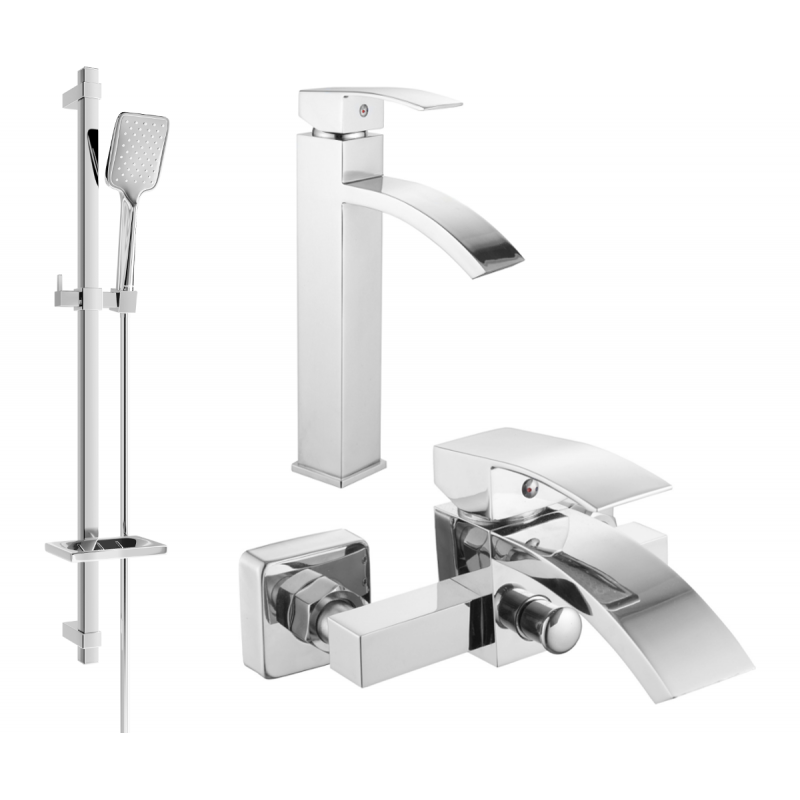 Mexen Libra DQ62 vanová sada, chrom - 745113DQ62-00