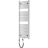 Mexen Ares elektrický radiátor 1200 x 400 mm, 300 W, chrom - W102-1200-400-2300-01