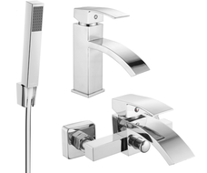 Mexen Libra R77 koupelnová sada, chrom - 745103R77-00