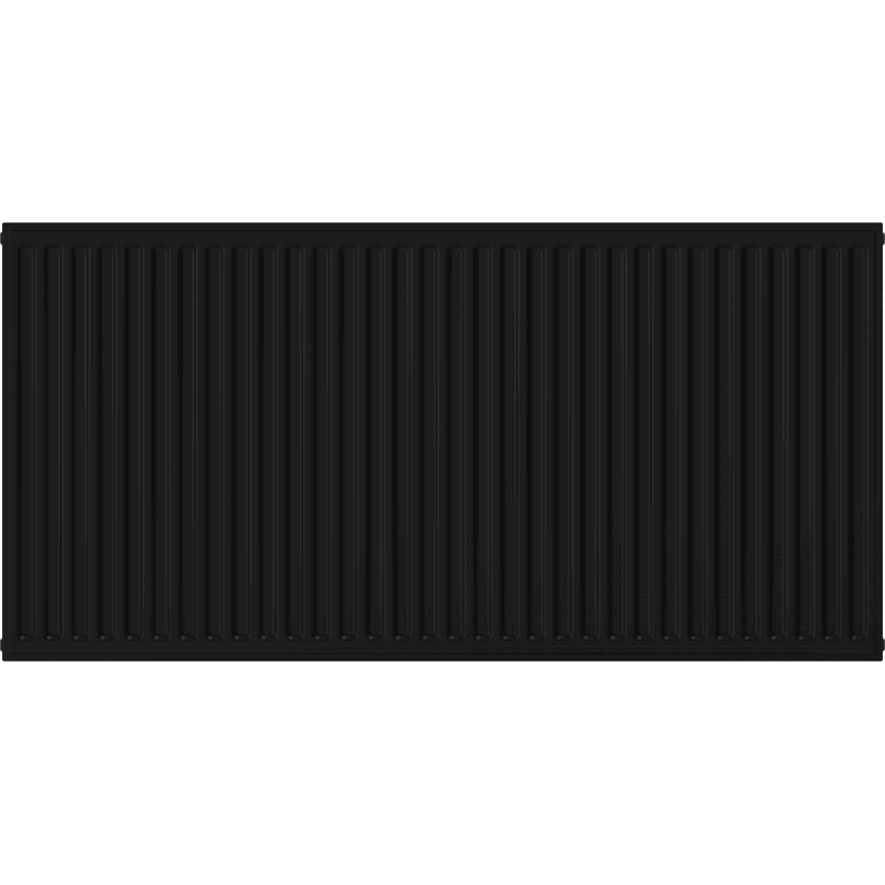 Mexen CH20 Hygienický deskový radiátor 300 x 1200 mm, boční připojení, 764 W, černý - W420H-030-120-70