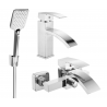 Mexen Libra R62 sada do vany, chrom - 745103R62-00