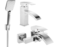 Mexen Libra R62 sada do vany, chrom - 745103R62-00