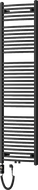 Mexen Ares elektrický radiátor 1800 x 500 mm, 900 W, černý - W102-1800-500-2900-70