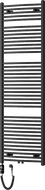 Mexen Ares elektrický radiátor 1800 x 600 mm, 900 W, černý - W102-1800-600-2900-70