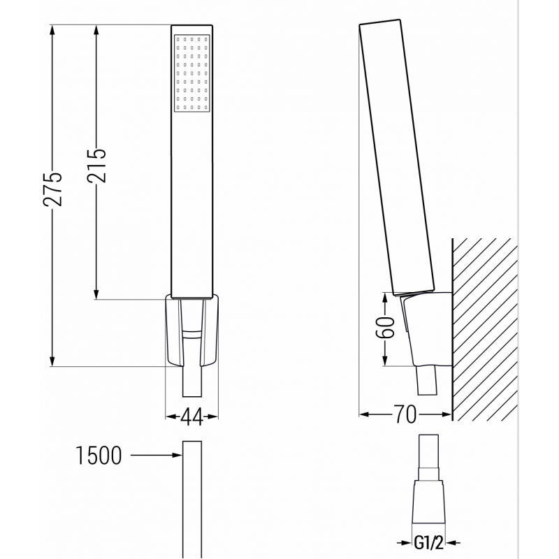 Mexen Libra R77 sada pro vanu, chrom - 745113R77-00