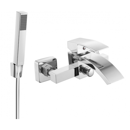 Mexen Libra R77 vanová baterie se sprchovým setem, chrom - 74513R77-00