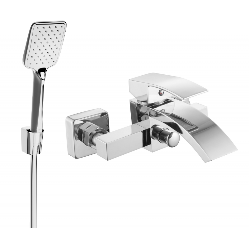 Mexen Libra R62 baterie vanová se sprchovým setem, chrom - 74513R62-00