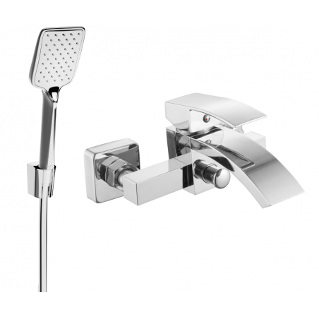 Mexen Libra R62 baterie vanová se sprchovým setem, chrom - 74513R62-00