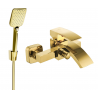 Mexen Libra R62 vanová baterie se sprchovým setem, zlatá - 74513R62-50