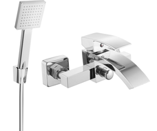 Mexen Libra R45 vanová baterie se sprchovou soupravou, chrom - 74513R45-00