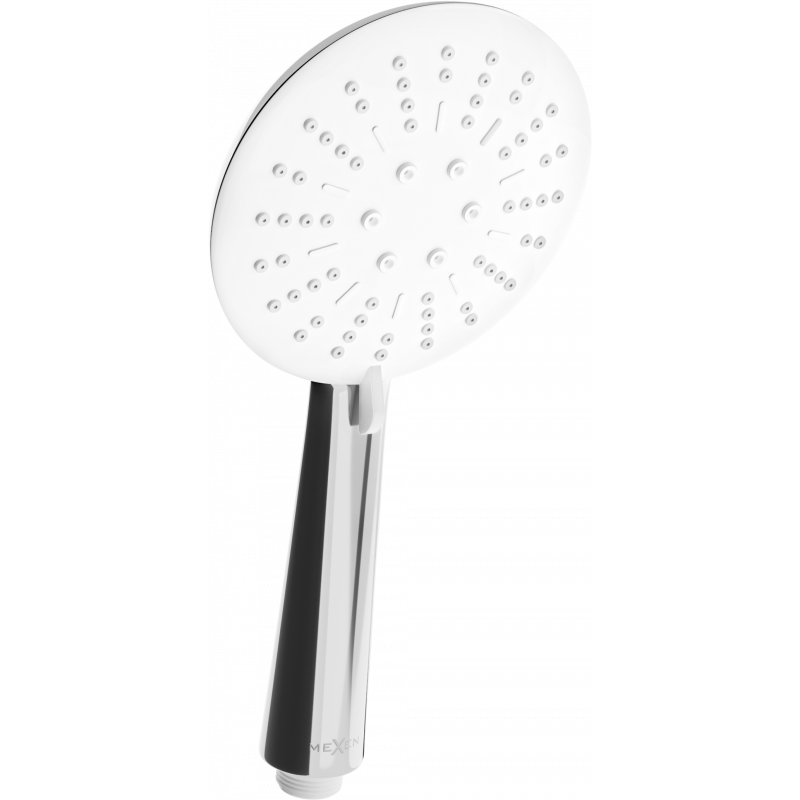 Mexen R-67 sprchová hlavice 3-funkční, chrom/bílá - 79567-00