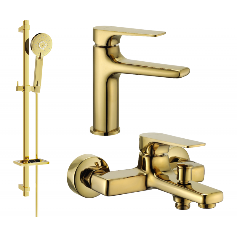 Mexen Lynx DQ40 vanový set, zlatý - 745903DQ40-50