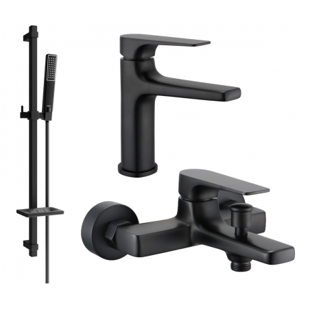 Mexen Lynx DQ72 vanová souprava, černá - 745903DQ72-70