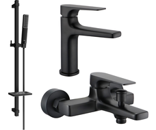 Mexen Lynx DQ72 vanová souprava, černá - 745903DQ72-70