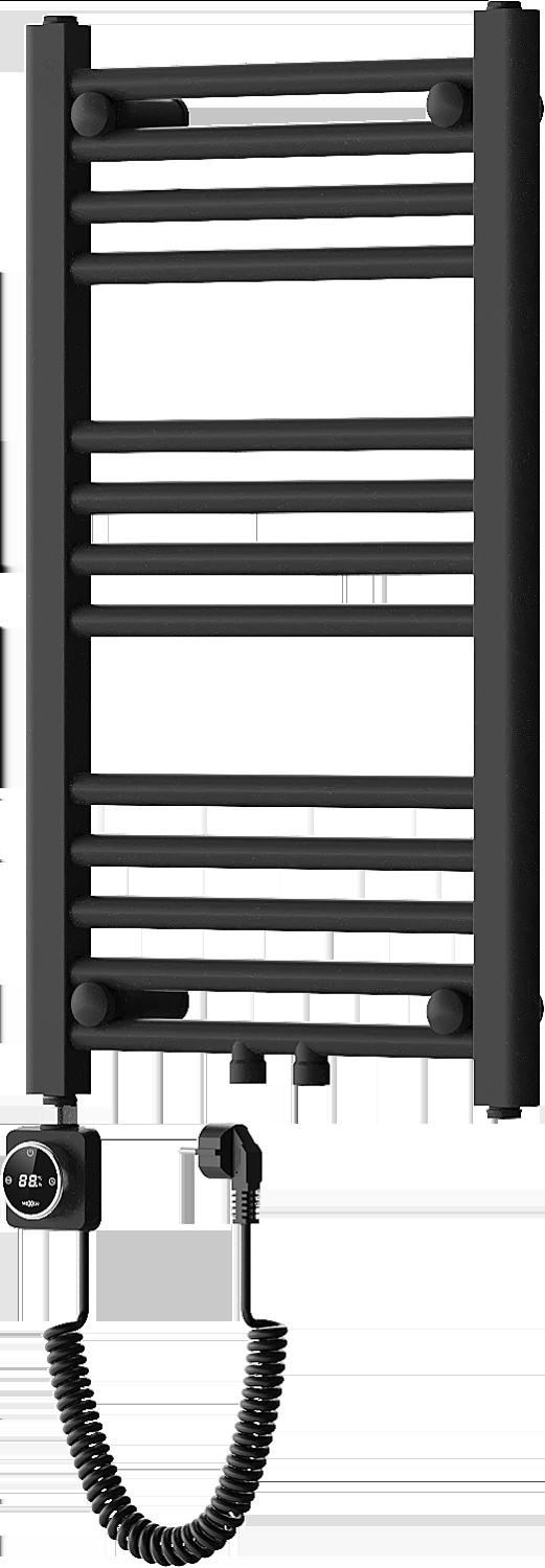 Mexen Mars elektrický radiátor 700 x 400 mm, 300 W, černý - W110-0700-400-6300-70