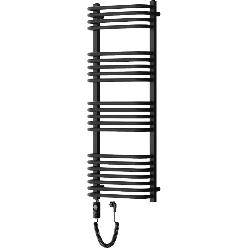 Mexen Apollo elektrický radiátor 1210 x 450 mm, 600 W, černý - W117-1210-450-2600-70