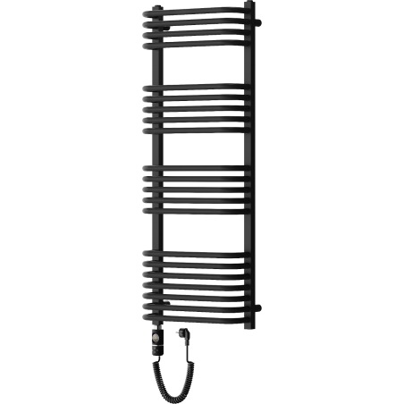 Mexen Apollo elektrický radiátor 1210 x 450 mm, 600 W, černý - W117-1210-450-2600-70
