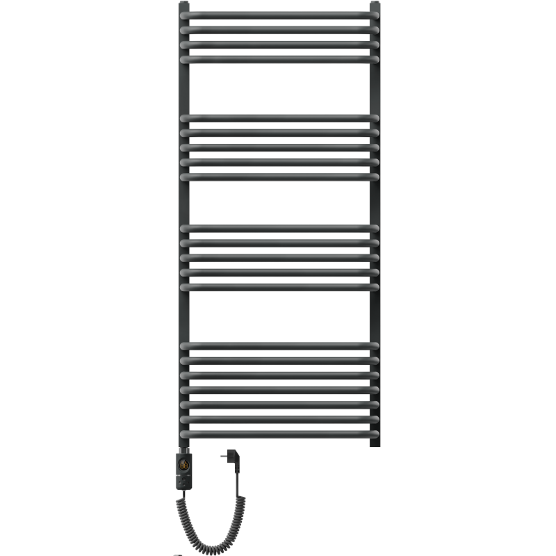 Mexen Apollo elektrický radiátor 1210 x 550 mm, 600 W, antracit - W117-1210-550-2600-66