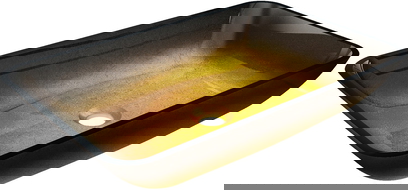 Mexen Megan skleněné umyvadlo na desku 56 x 36 cm, tmavě zlaté - 24135651