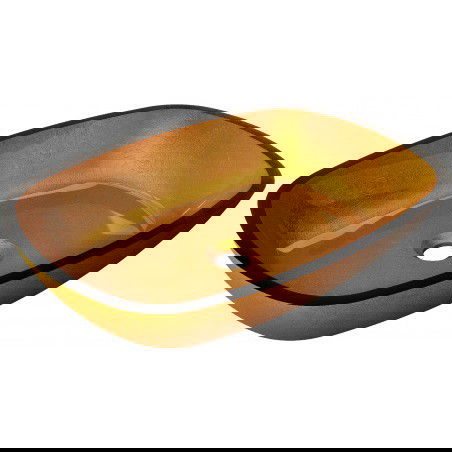 Mexen Araks skleněné umyvadlo na desku 54 x 39 cm, zlaté - 24155450