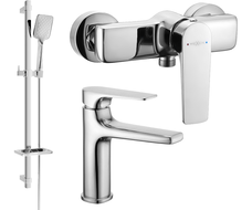 Mexen Lynx DQ62 sprchová sada, chrom - 745904DQ62-00