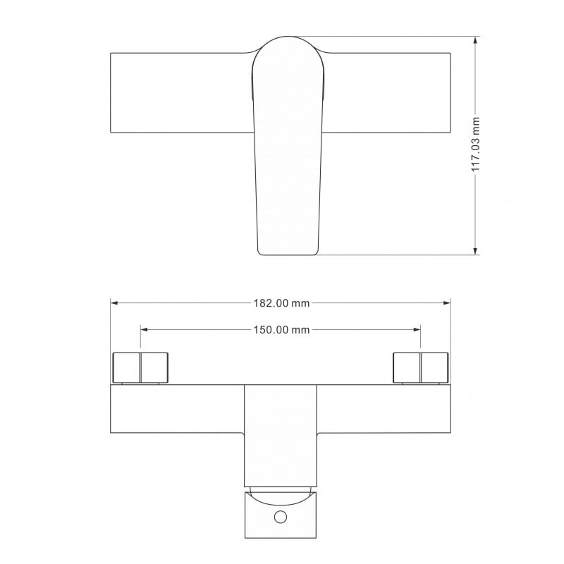 Mexen Lynx DQ62 sprchová sada, chrom - 745904DQ62-00