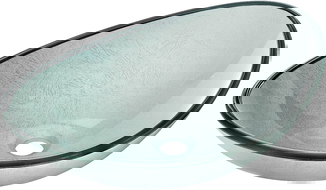 Mexen Sonia skleněné umyvadlo na desku 54 x 37 cm, stříbrné - 24145411