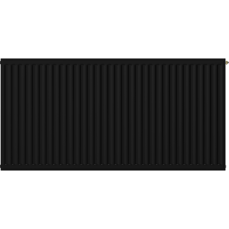 Mexen CVH10 Hygienický deskový radiátor 600 x 1200 mm, spodní připojení, 749 W, černý - W610H-060-120-70