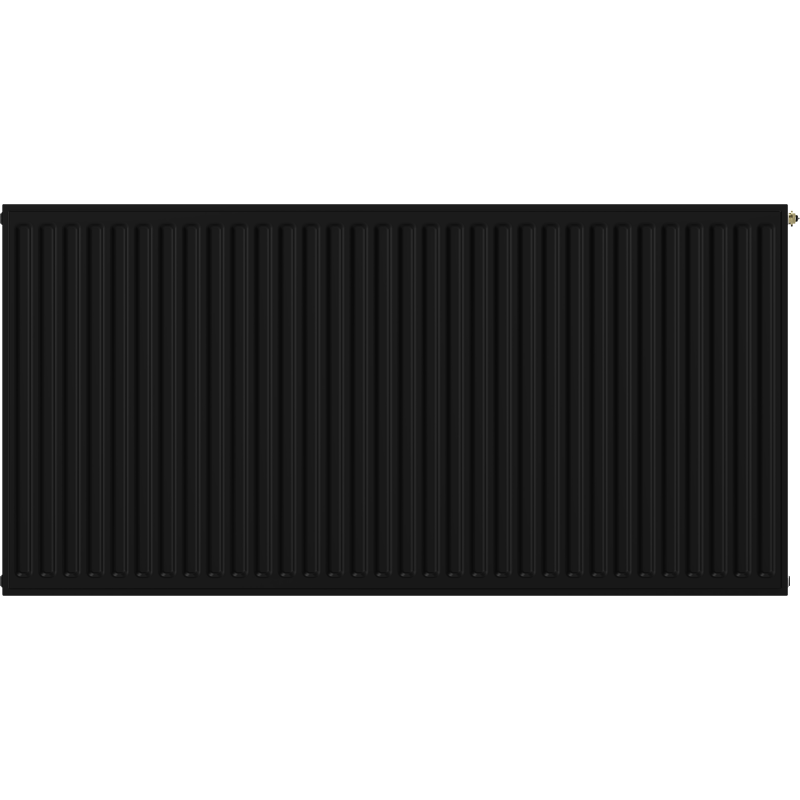 Mexen CVH10 Hygienický deskový radiátor 900 x 400 mm, spodní připojení, 357 W, černý - W610H-090-040-70