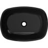 Mexen Araks skleněné umyvadlo na desku 54 x 39 cm, černé - 24155470