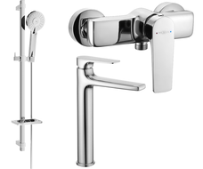Mexen Lynx DQ40 sprchový set, chrom - 745914DQ40-00
