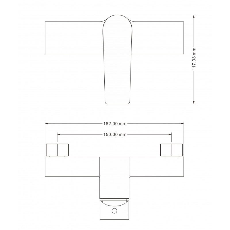 Mexen Lynx DQ40 sprchový set, černý - 745914DQ40-70