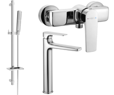 Mexen Lynx DQ72 sprchová sada, chrom - 745914DQ72-00