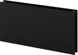 Mexen CVHF20 Hygiene Flat deskový radiátor 300 x 2000 mm, spodní připojení, 1136 W, černý - W620HF-030-200-70
