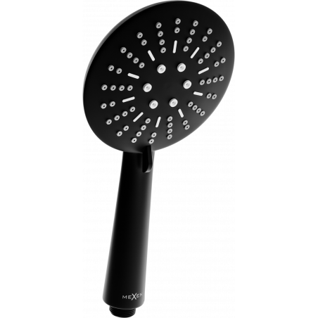 Mexen R-67 sprchová hlavice 3-funkční, černá - 79567-70