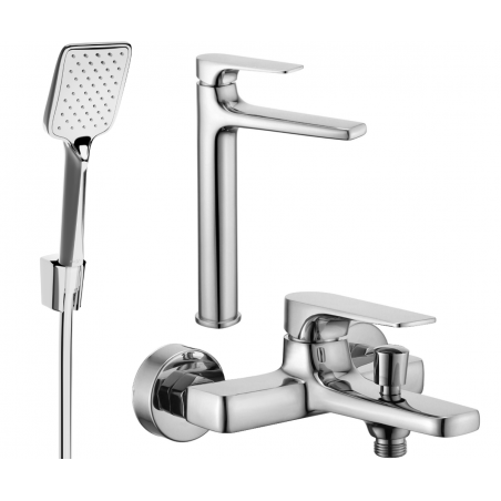 Mexen Lynx R62 koupelnová sada, chrom - 745913R62-00