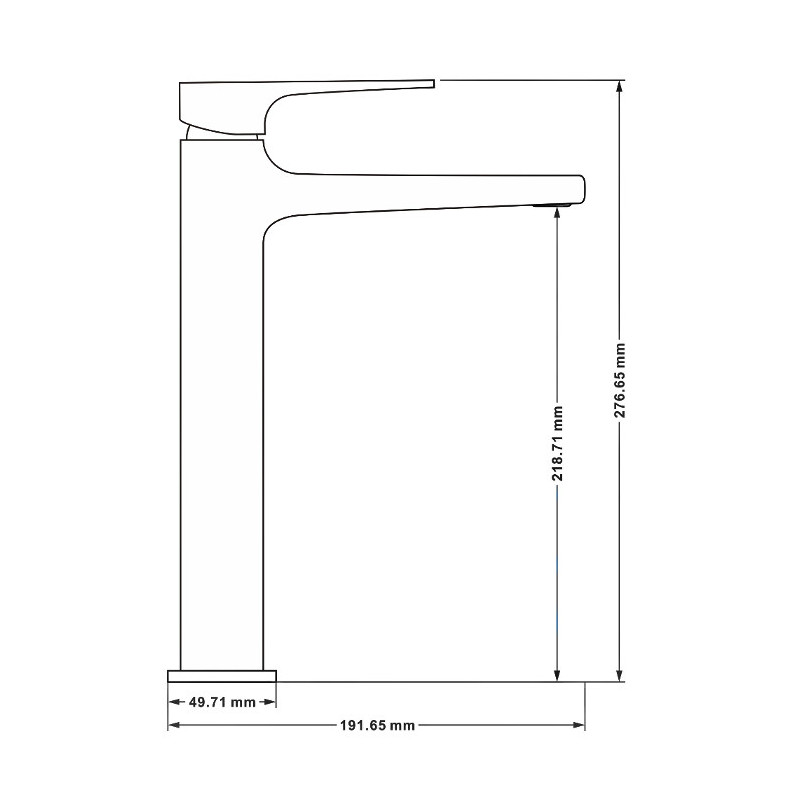 Mexen Lynx R40 sada vany, chrom - 745913R40-00