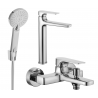 Mexen Lynx R40 sada vany, chrom - 745913R40-00