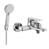 Mexen Lynx R40 vanová baterie se sprchovou sadou, chrom - 74593R40-00