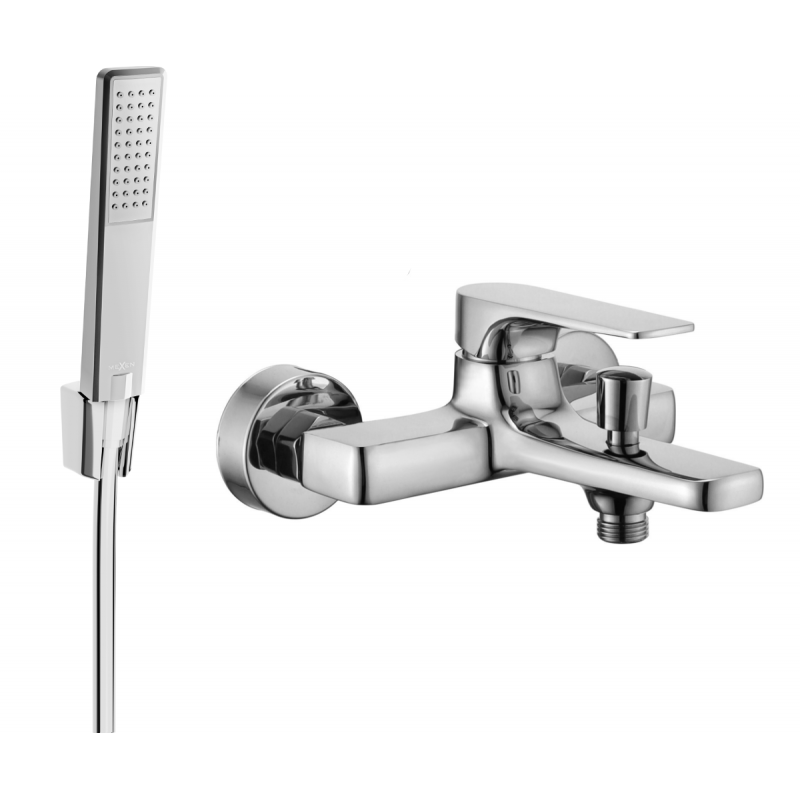Mexen Lynx R72 vanová baterie se sprchovou sadou, chrom - 74593R72-00