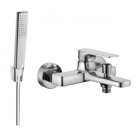 Mexen Lynx R72 vanová baterie se sprchovou sadou, chrom - 74593R72-00