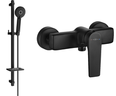 Mexen Lynx DQ40 sprchová baterie se sprchovou sadou, černá - 74594DQ40-70