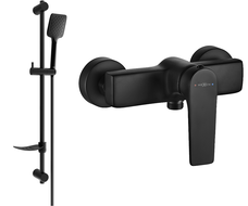 Mexen Lynx DF62 sprchová baterie se sprchovým setem, černá - 74594DF62-70