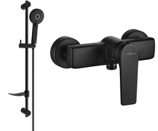 Mexen Lynx DF40 sprchová baterie se sprchovou sadou, černá - 74594DF40-70